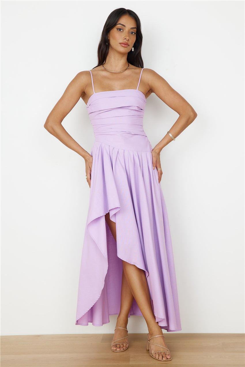 Supermoon Midi Dress Purple