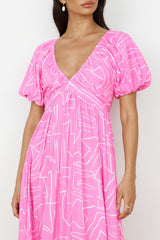 Daydreamer Maxi Dress in Pink