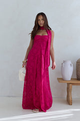 Flirt With Fire Maxi Dress Pink