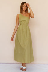 Found The Way Maxi Dress Olive