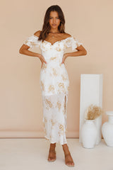 Hear This Song Maxi Dress Floral