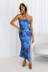 Florio Maxi Dress Blue