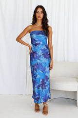 Florio Maxi Dress Blue