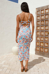 Sunny Forecast Maxi Dress Blue
