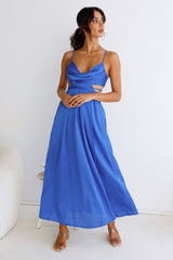 Be My Darling Maxi Dress Royal Blue