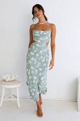 Way To You Maxi Dress Green