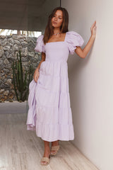 Adela Maxi Dress Lilac