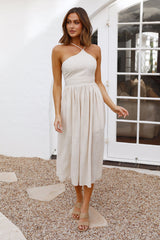 Sifting Sands Maxi Dress Beige