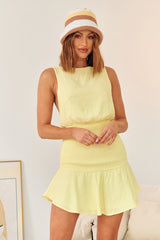 Verbena Dress Yellow
