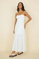 Névé Maxi Dress White