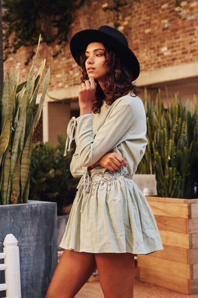Paloma Dress Light Khaki