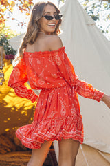 Led By The Truth Dress Red