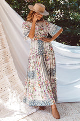 Bellafonte Maxi Dress Beige