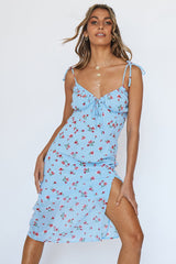 Francesca Midi Dress Blue