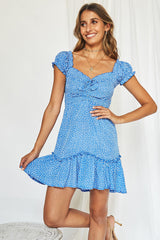 Made For You Dress Blue