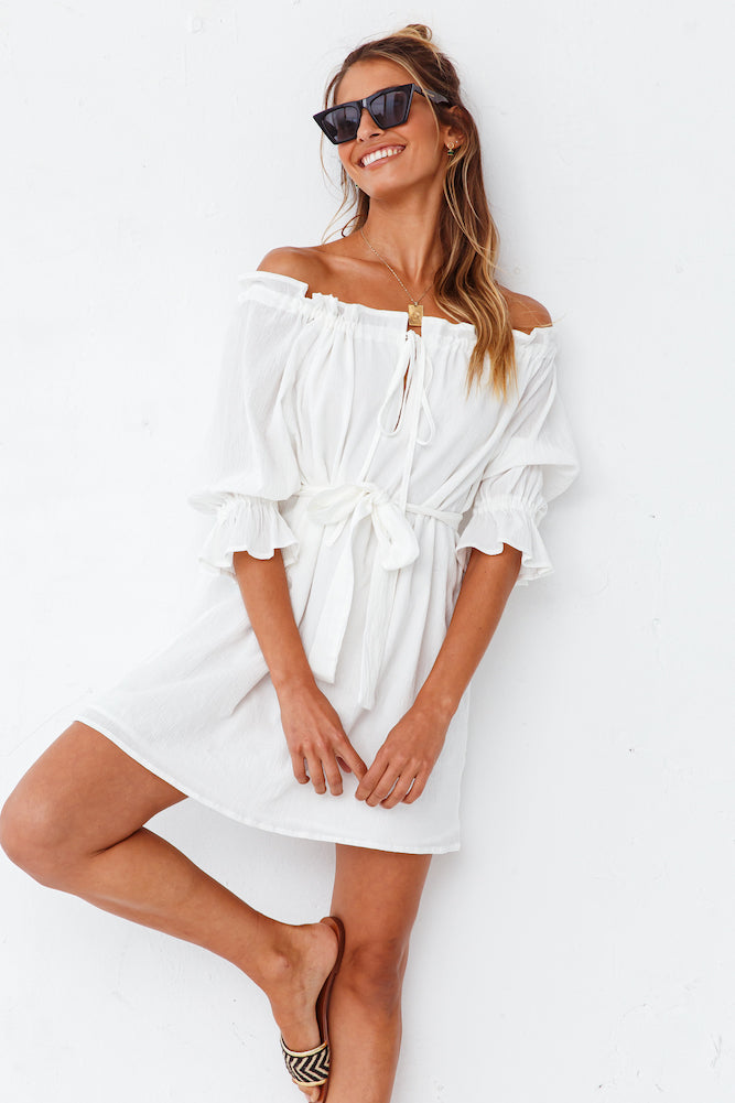 Lunar Lovers Dress White