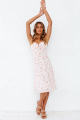 Voices Of Spring Midi Dress