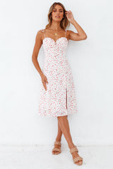 Voices Of Spring Midi Dress