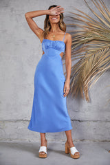 Until Sundown Maxi Dress Blue
