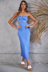 Until Sundown Maxi Dress Blue