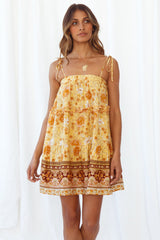 Test Of Time Dress Mustard