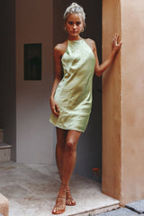 In My Zone Dress Green