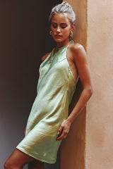 In My Zone Dress Green
