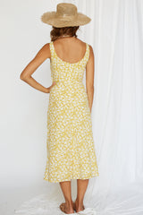 Out Of Line Midi Dress