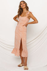 Sherbet Shake Midi Dress