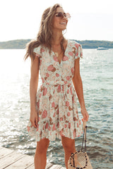 Wave Rock Dress Blue