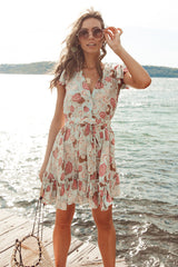 Wave Rock Dress Blue