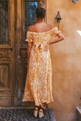 Latte Art Maxi Dress