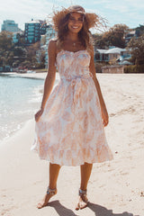 Terra Nova Midi Dress Nude